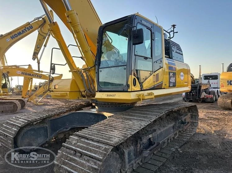 Front of used Excavator